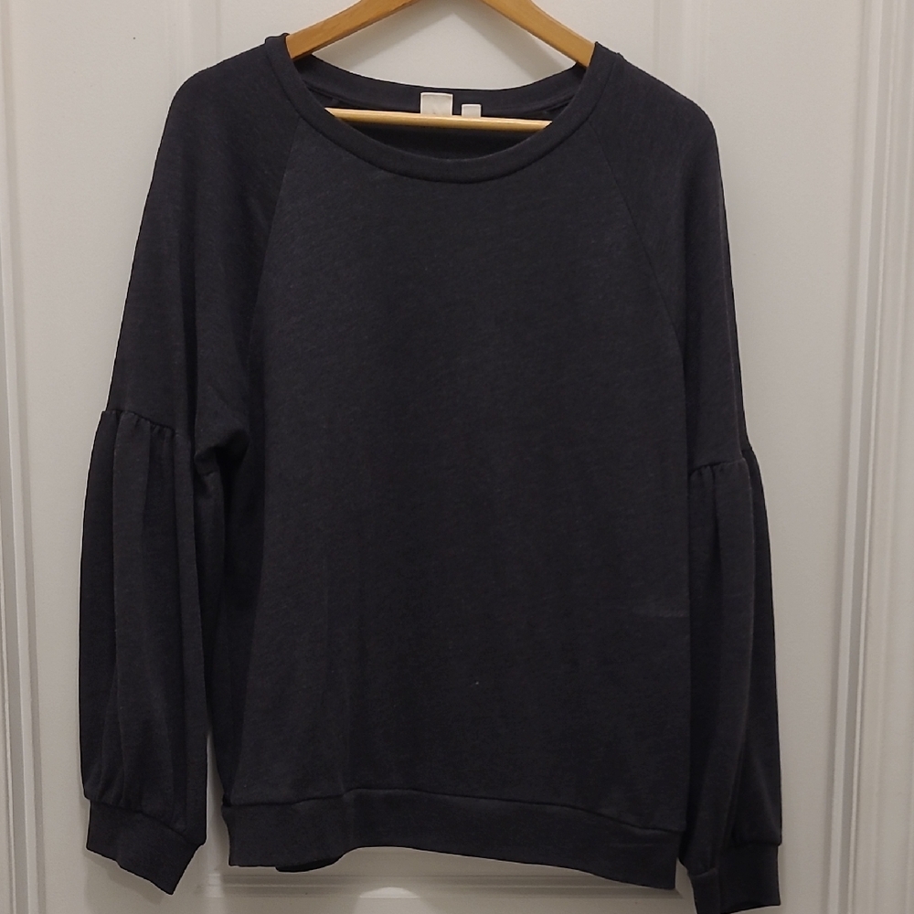 GAP Charcoal Long Sleeve Top